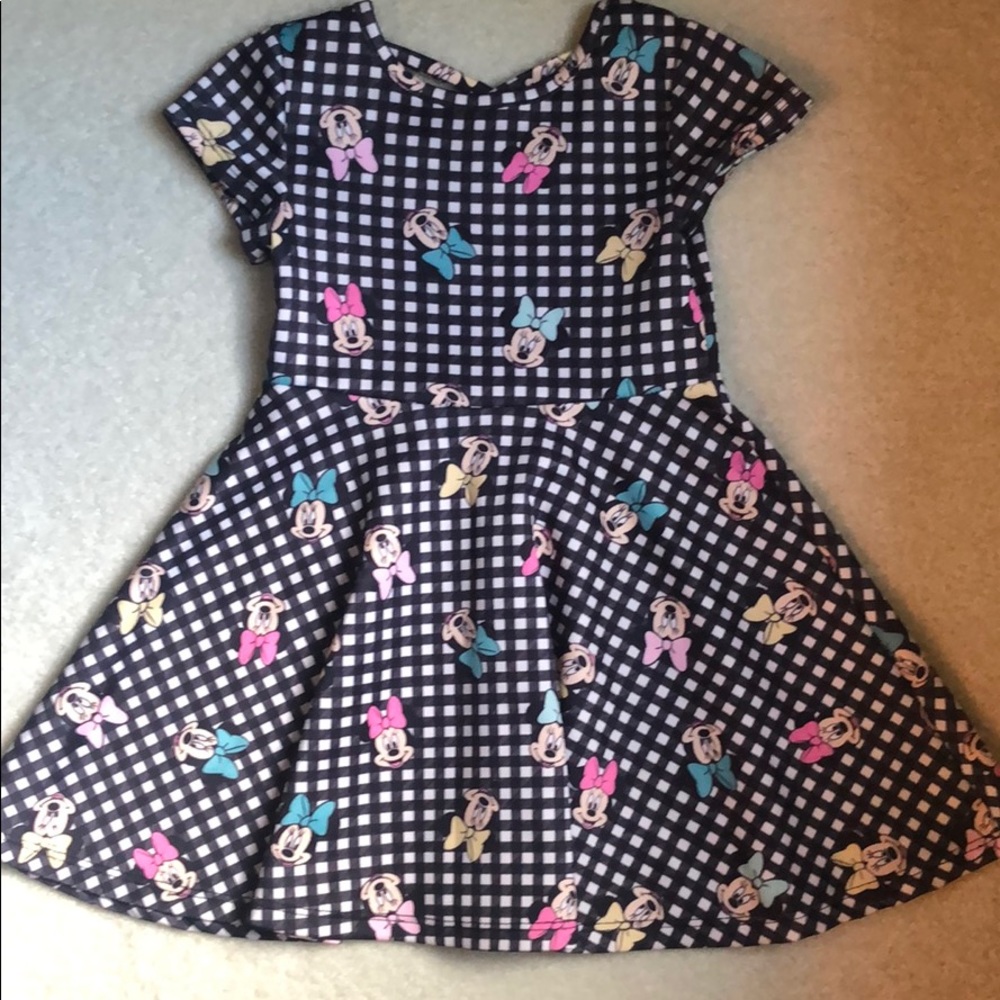 Disney Junior 3T Minnie Mouse Cap Sleeve Dress